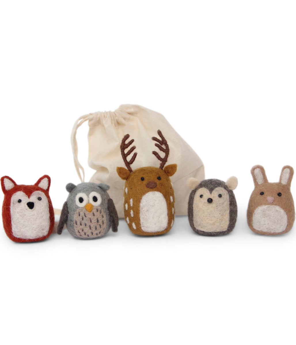 Forest Animals Set of 5