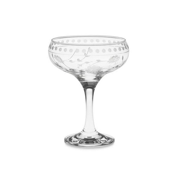 Paris Champagne Saucer Set of 6