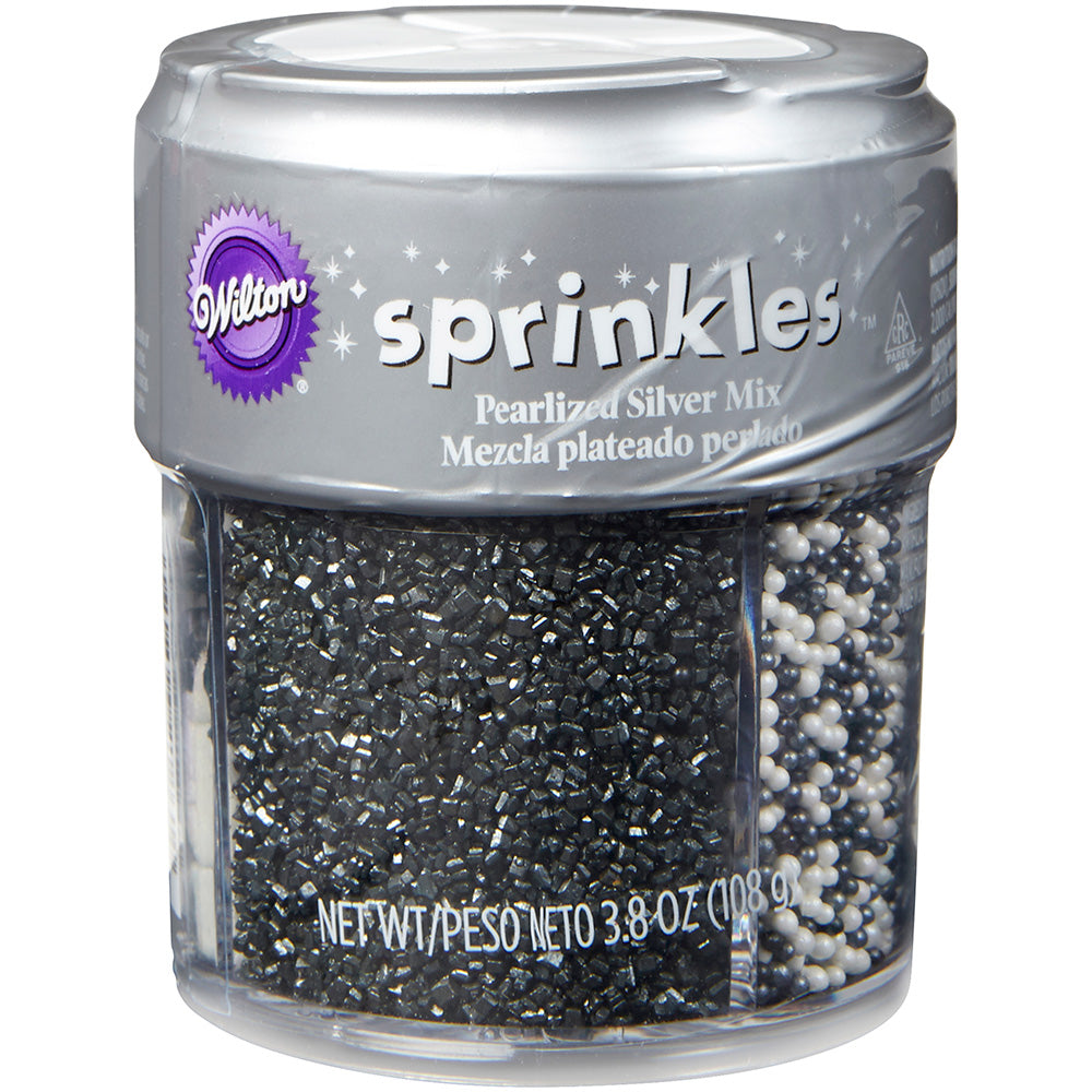 Pearlised Sprinkles 4 Cell/ Silver