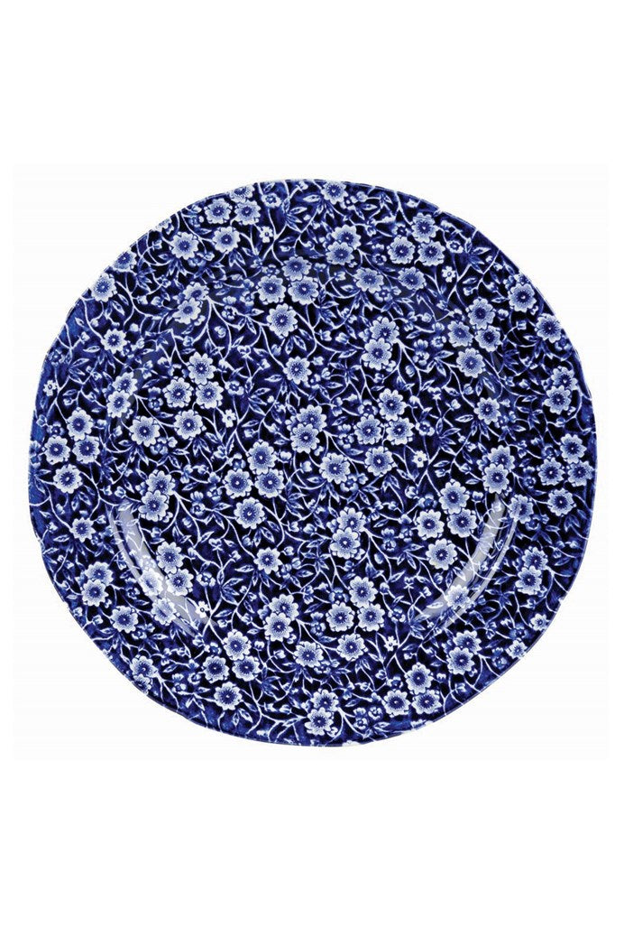 Blue Calico Lunch Plate / 21.5cm