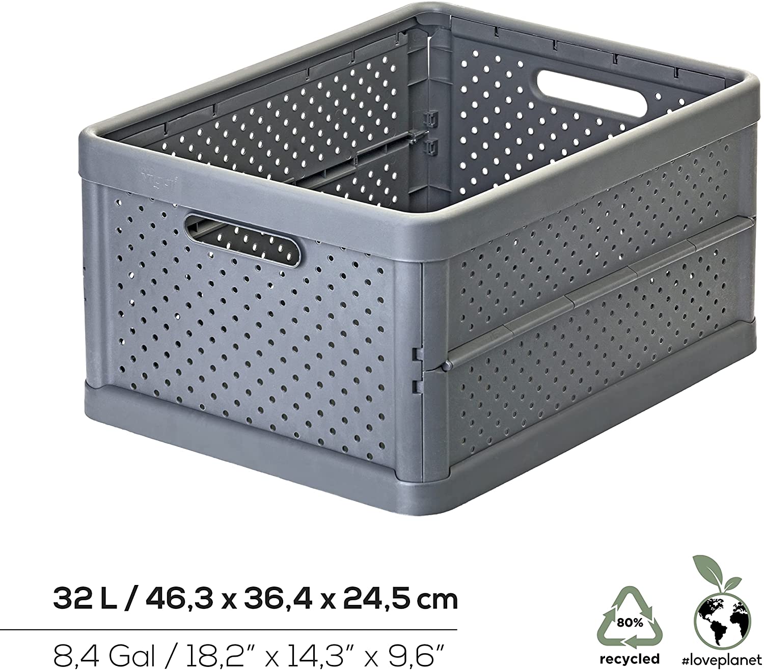 Foldable Crate 32L