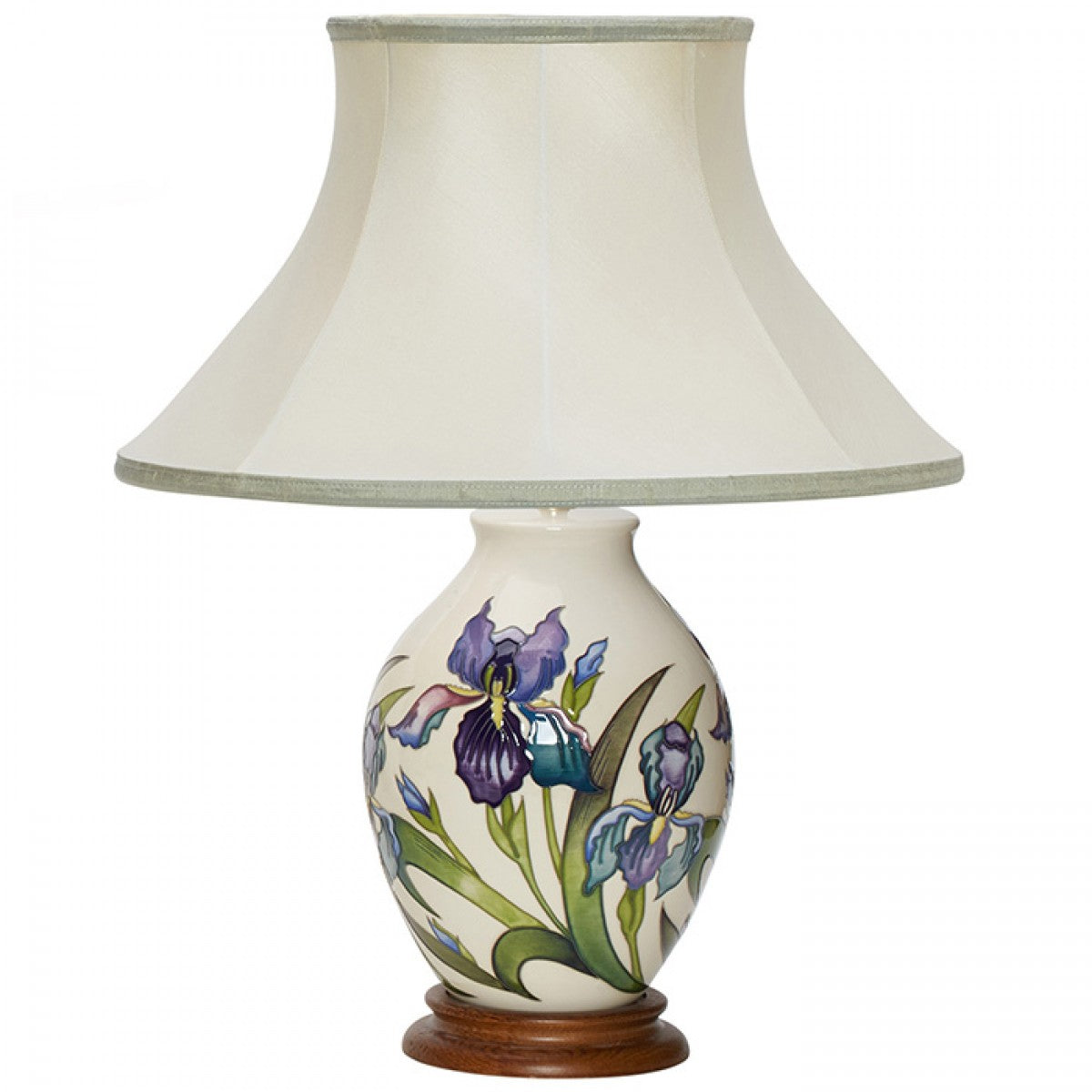 Bearded Iris Lamp & Shade L3/8