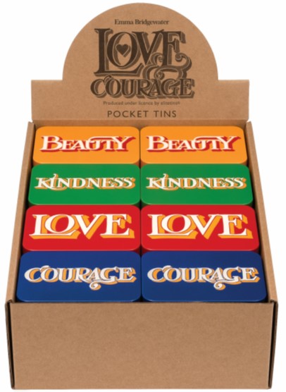 Love and Courage Pocket Tin