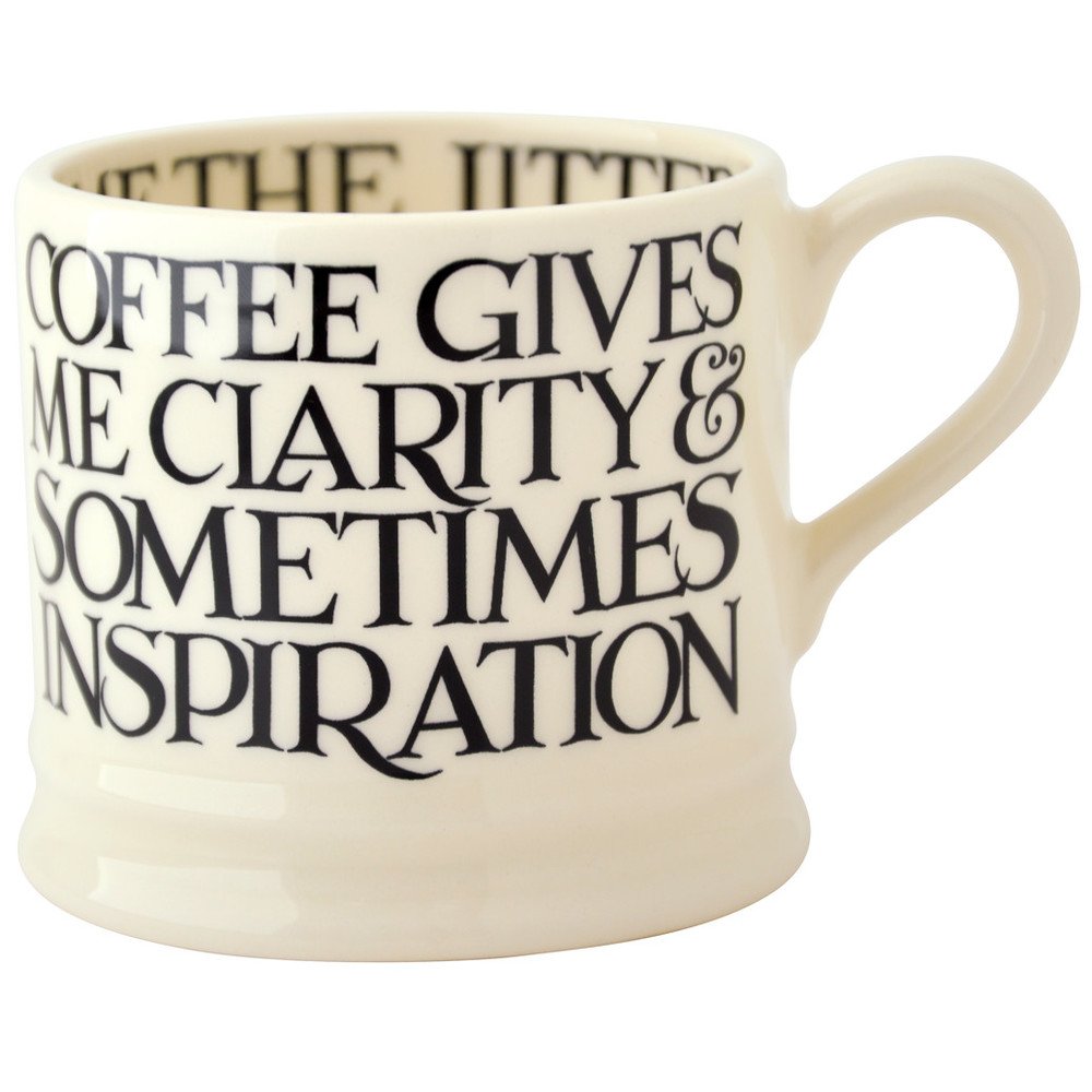 Small Mug / Black Toast All Over