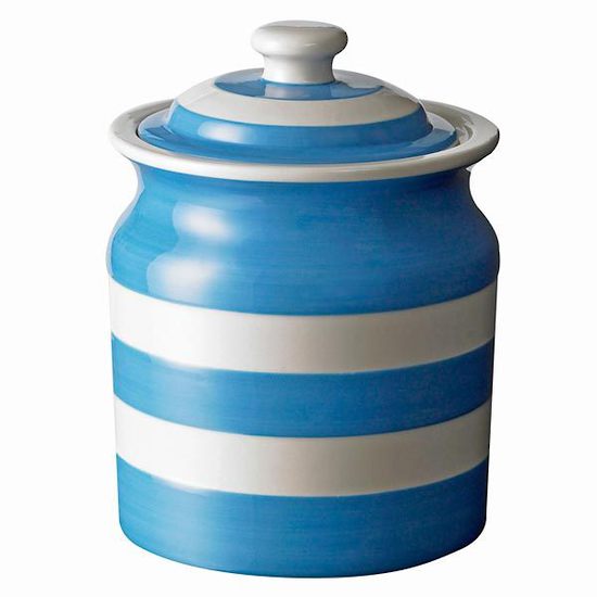 Cornish Blue Storage Jar