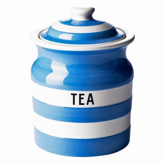 Cornish Blue Tea Storage Jar