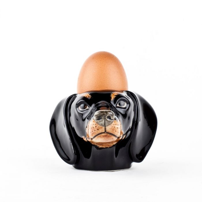 Dachshund Fawn and Tan Face Egg Cup