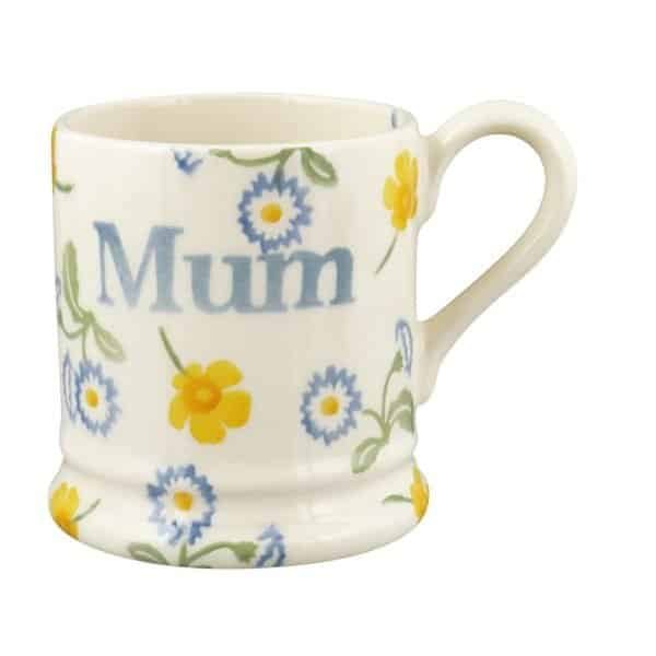 Half Pint Mug Buttercup & Daisies Mum