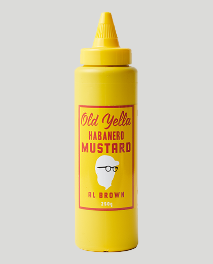 Old Yella Habanero Mustard