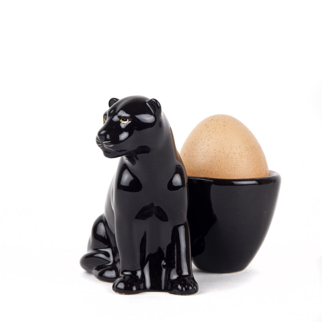 Panther with Egg Cup