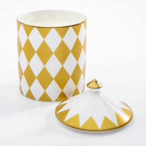 Parterre Gold Lidded Candle