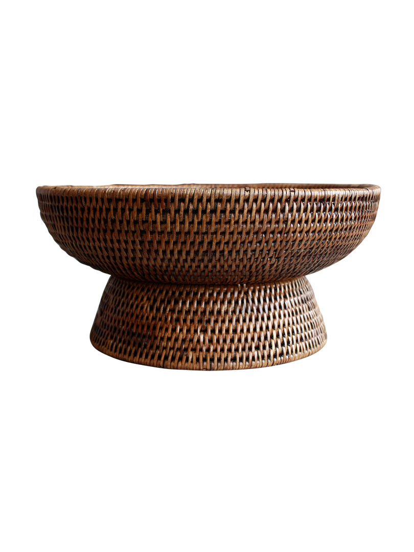 Rattan Round  Fruit Bowl