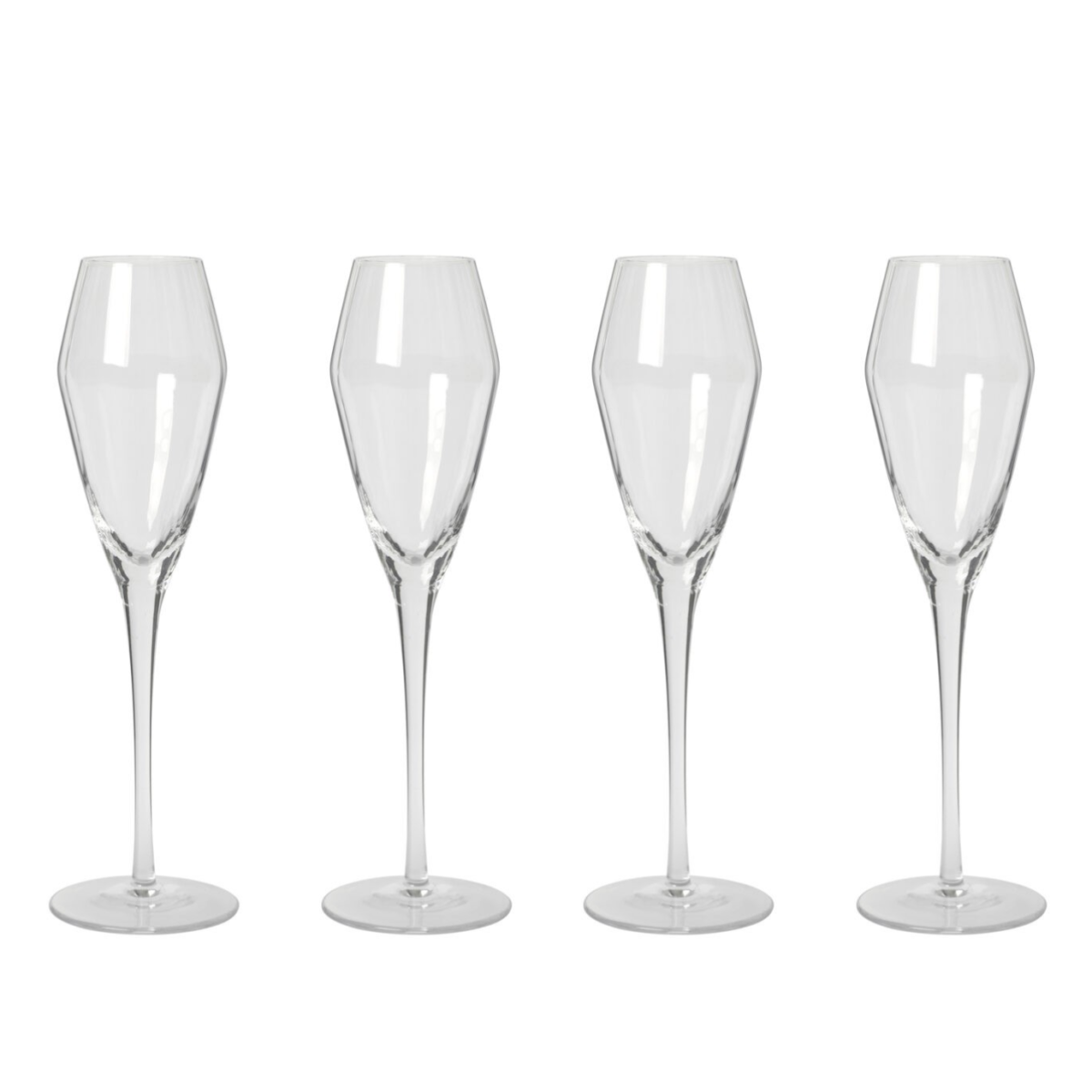 Sandvig Champagne Glasses Set of 4