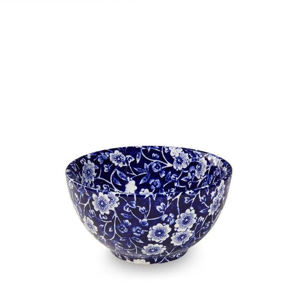 Blue Calico Sugar Bowl 9.5cm