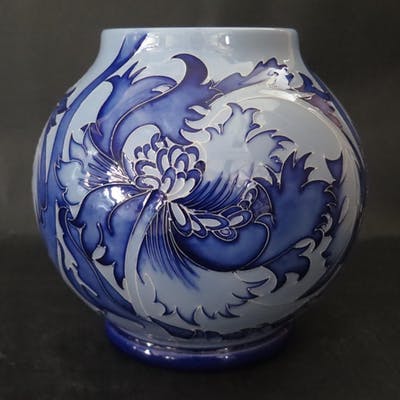 Blue on Blue Serotina Vase RM2/6