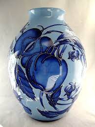 Blue on Blue Dundela Orchard Vase
