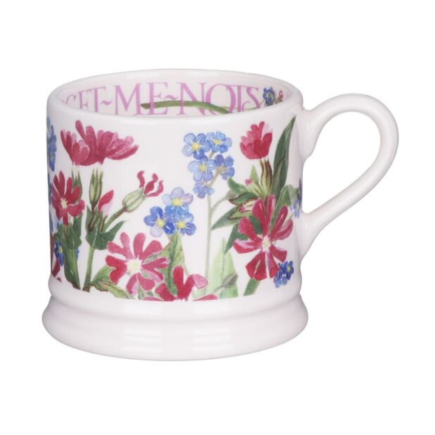 Forget Me Not & Red Campion Small Mug