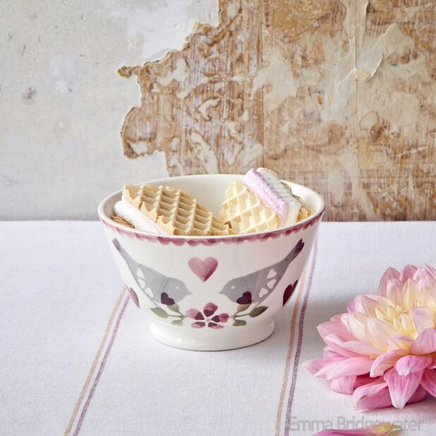 Lovebirds Small Old Bowl