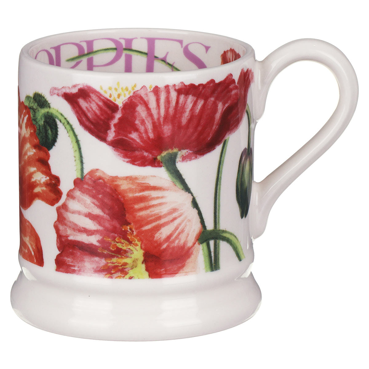 Half Pint Mug Poppies