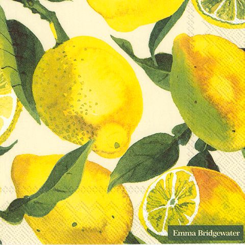 Emma Bridgewater Lemons Cocktail Napkins