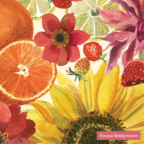 Emma Bridgewater Fruits & Flowers Luncheon Napkins