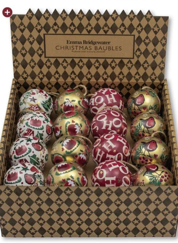 Christmas Baubles Set of 4