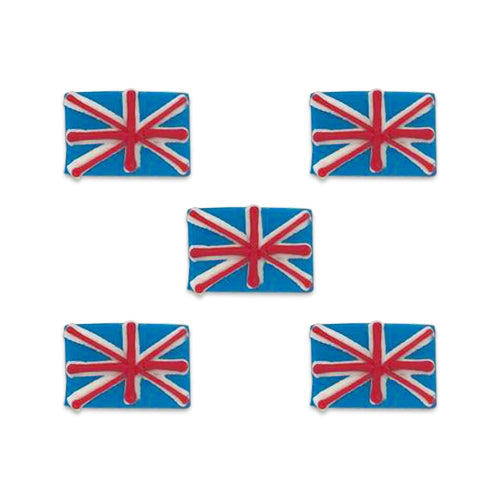 Edible Union Jack Toppers