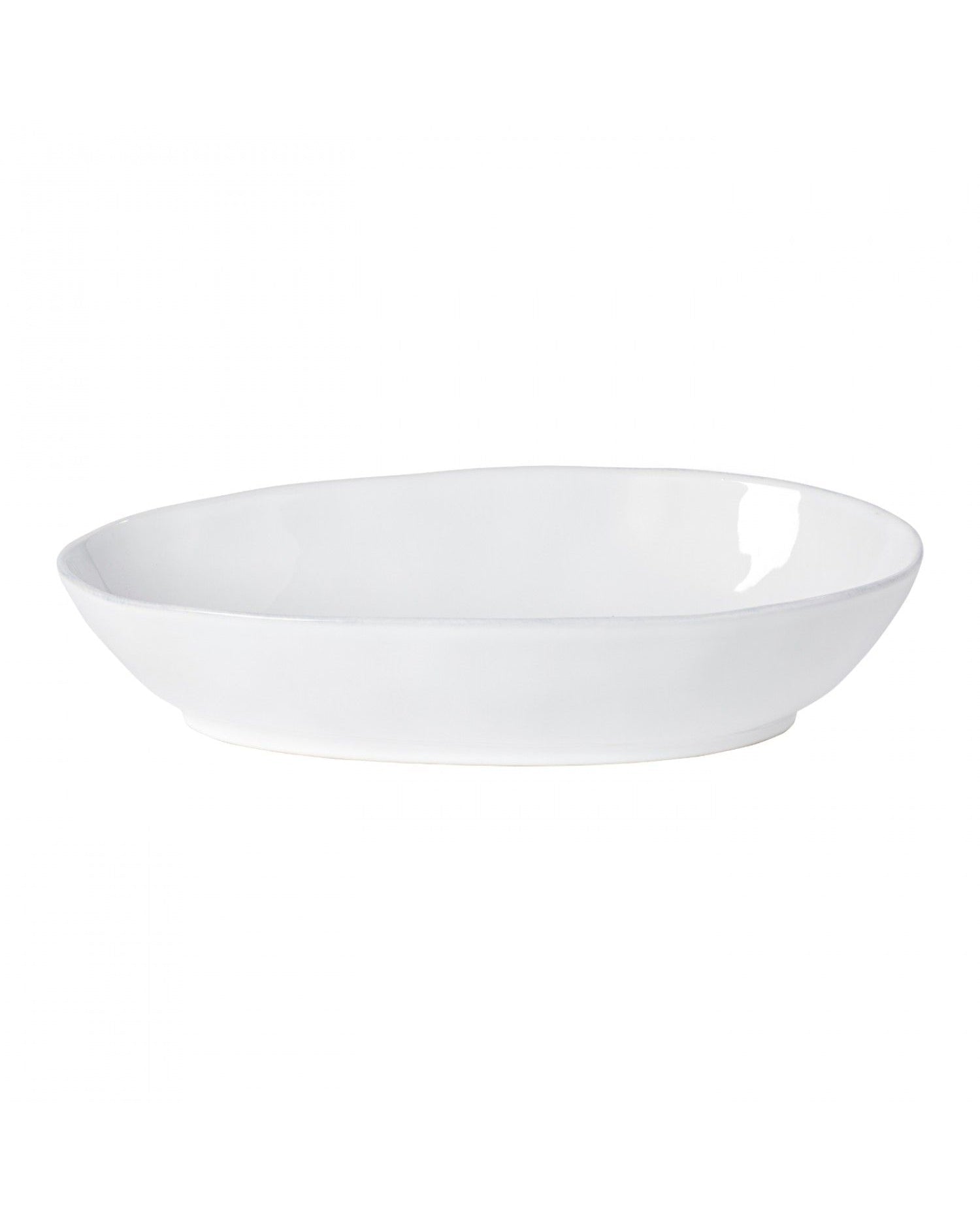 Livia Oval Baker/White/32cm