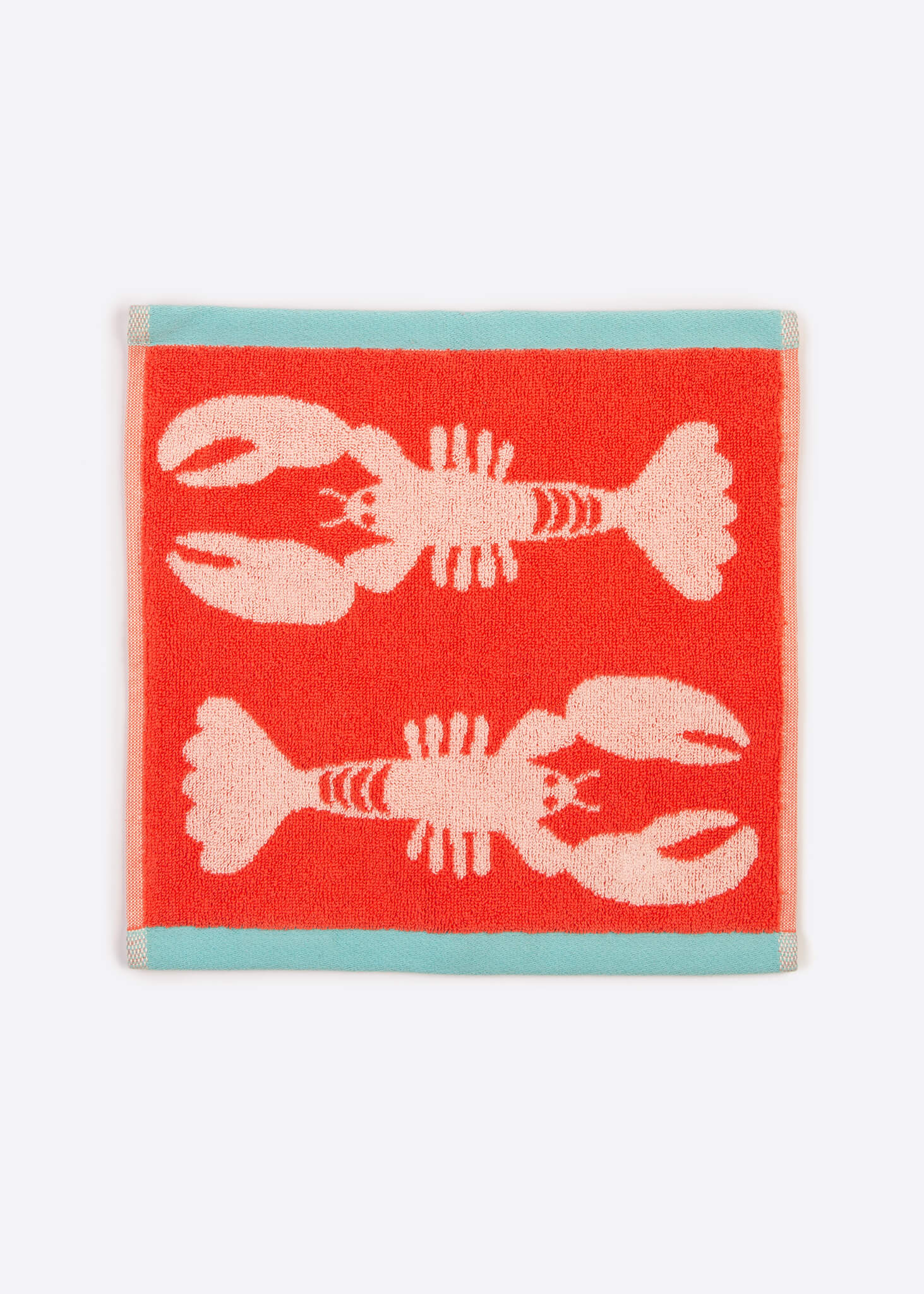 Lobster Organic Cotton Face Cloth