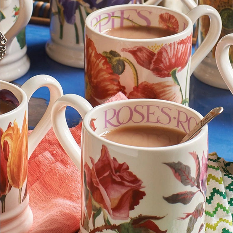 Half Pint Mug Poppies