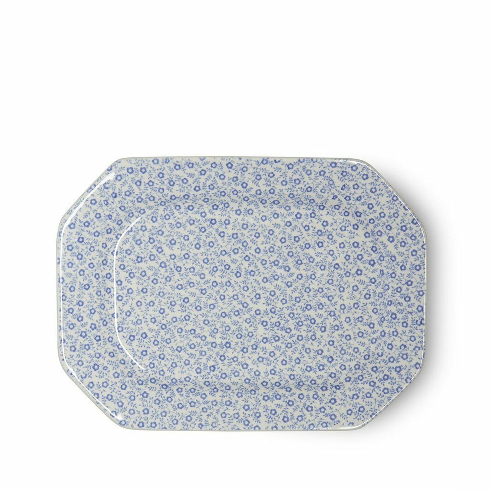 Pale Blue Felicity Rectangular Platter 25cm