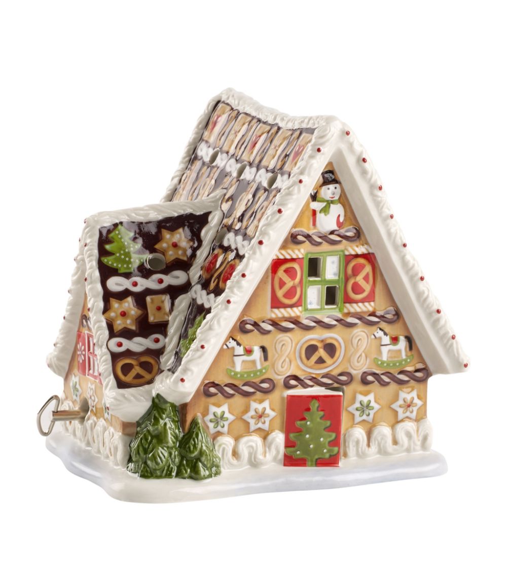 Gingerbread House with Music Box